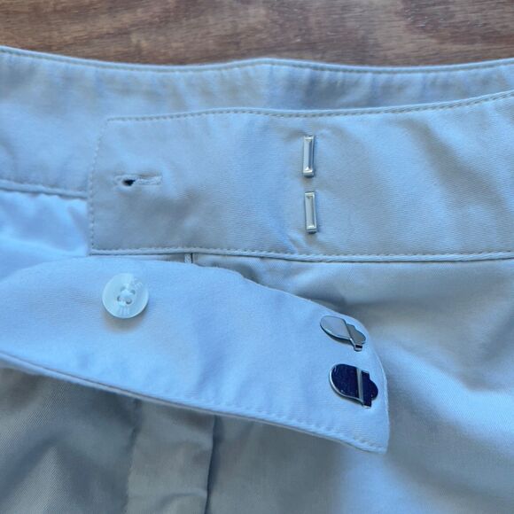 Nike Golf Pants Women's Size 6 S Khaki Tan Dri-Fit UV Protection Cropped - Picture 4 of 11